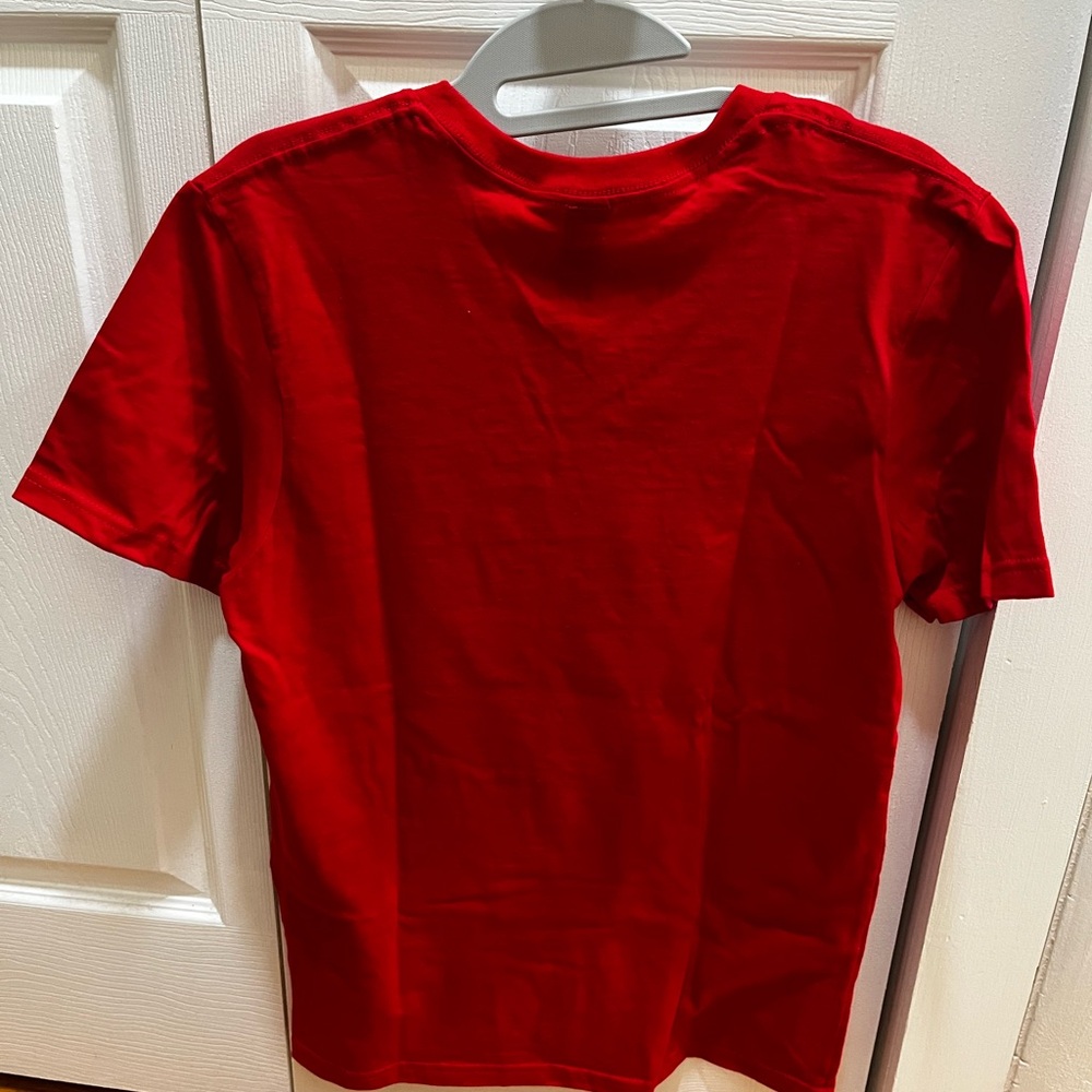 Red Graphic Ladies T-Shirt - Picture 2 of 6